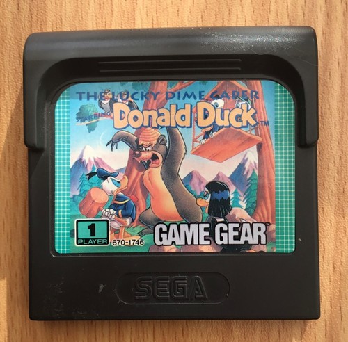 🌟DONALD DUCK CAPER🌟SEGA GAME GEAR🌟CARTRIDGE🌟UK🇬🇧VERKÄUFER🌟SCHNELLER UK-VERSAND🌟 - Bild 1 von 2