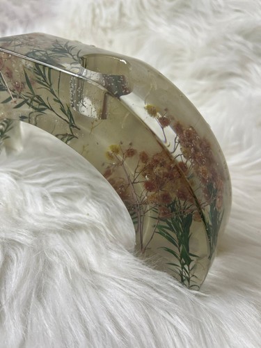 Handmade Epoxy Resin Candle Holder - Picture 7 of 20