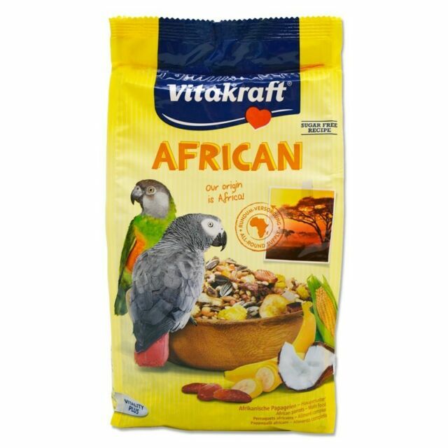 vitakraft african parrot food