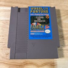 Wheel of Fortune - Family Edition (Nintendo Entertainment System, 1990) NES