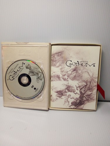 Gollum DVD / Creating Gollum Book DVD Combo Lord of the Ring Brand - Picture 2 of 14
