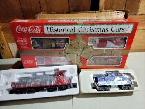 O SCALE K-LINE K-1119 COCA-COLA MP-15 DIESEL & TRAIN SET RARE MINT - Picture 1 of 5