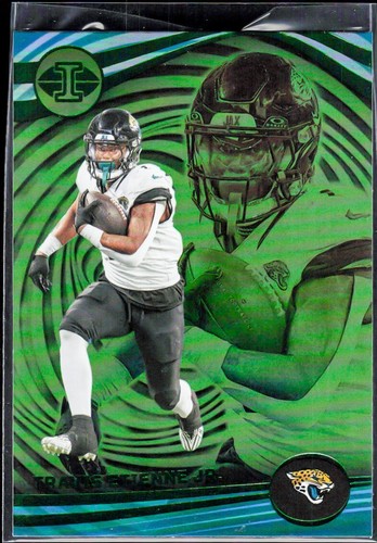 TRAVIS ETIENNE JR. 2023 Panini ILLUSIONS #50 [GREEN]--JACKSONVILLE JAGUARS - Picture 1 of 2
