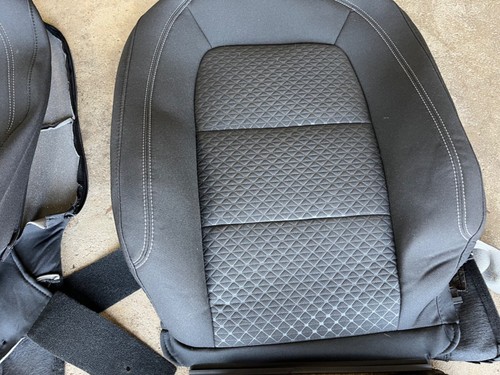 FACTORY OEM REPLACEMENT CLOTH SEAT COVERS BLACK 2022 2023 FORD ESCAPE ACTIVE - Picture 3 of 11