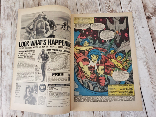 Captain Marvel #8 Marvel Comics 1968 - En estado bastante bueno/casi nuevo - 1ª aplicación. de Cyberex - ¡Edad de Plata! - Imagen 8 de 10