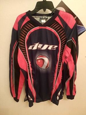 DYE Paintball Core Division 2004 C4 Jersey Men's Large Red New