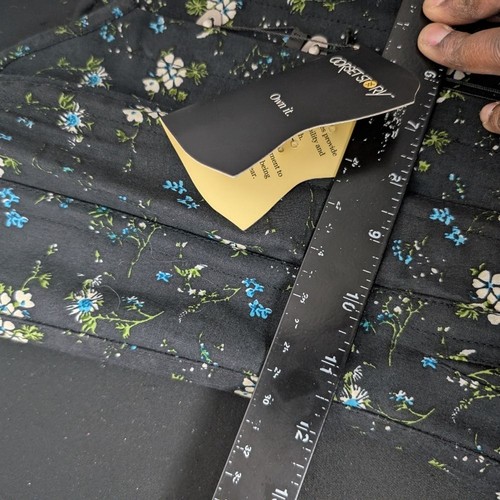 Corset Story Ditsy Floral Printed Cotton Overbust Corset Black Blue Sz 26 - 第 10/13 張圖片