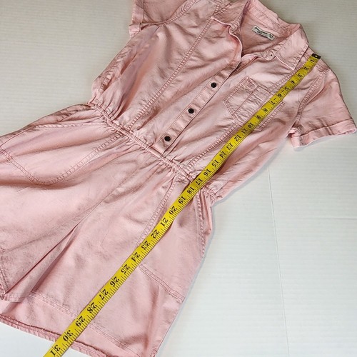 Abercrombie Kids girls size 15-16 pink short sleeve romper - Picture 8 of 10