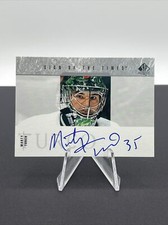 2003-04 UPPER DECK SP AUTHENTIC MARTY TURCO SIGN OF THE TIMES AUTO #SOT-MTR