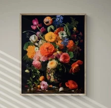 Moody Dutch Still Life, Printable Wall Art