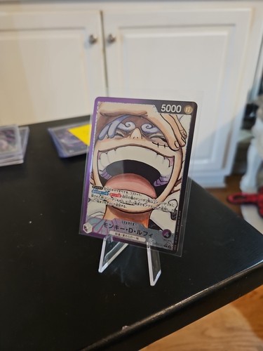 Monkey D. Luffy (Alt Art) OP09-061 L Emperors in the New World - ONE PIECE Card - Picture 1 of 2