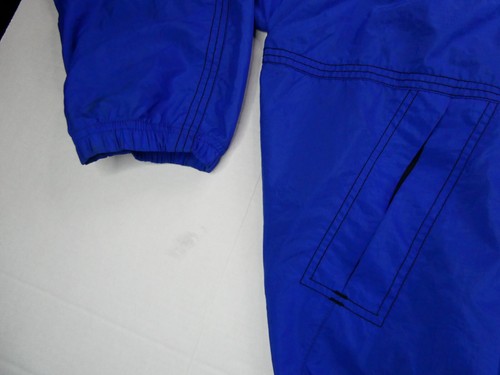 90s Nike (White Tag) Vivid Ocean Royal Colorway Windbreaker/Jacket, Size X-Large - Picture 7 of 21