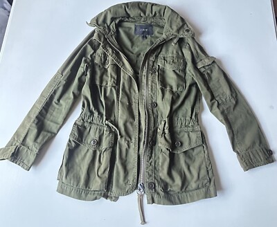 J.CREW : Hunter Green Cotton Field Mechanic Military Utility