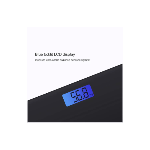 Digitale Waage Weight Watchers Badezimmer bis 180 kg großes Display Diät, schwarz NEU - Bild 5 von 8