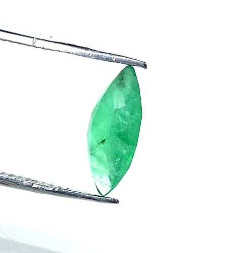10x5 mm Certified Natural Emerald Marquise Cut 0.88 CTS Untreated Loose Gemstone - Picture 7 of 9