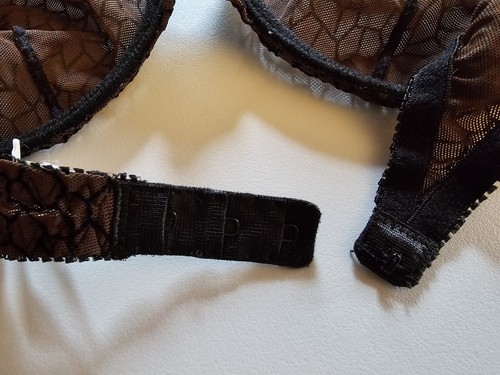 Vintage INC Set braun & schwarz Bügel Größe 36C / Large - Bild 11 von 24
