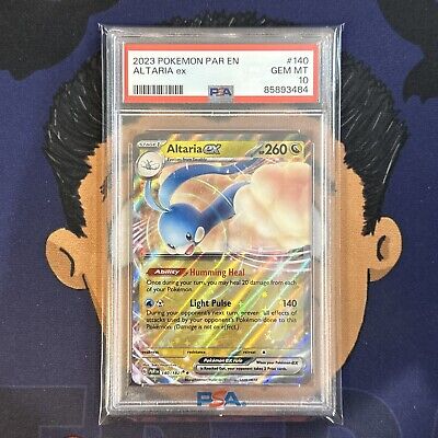 💎PSA 10 GEM MINT 2023 Pokemon Paradox Rift ALTARIA EX #140 💎PSA 10 GEM MINT 2023 Pokemon Paradox Rift ALTARIA EX #140