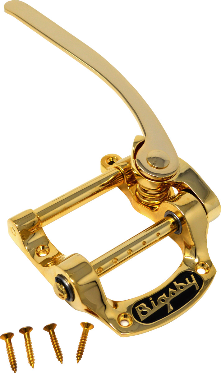 Насадка для вибрато Bigsby B5, Сквозная, Золотая, 180-4952-547