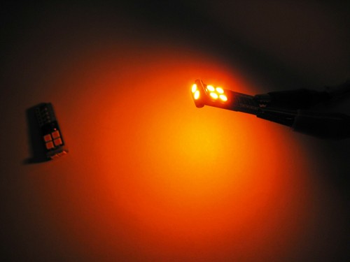 6x 194 168 921 Samsung 12W 3030 SMD LED Ámbar Amarillo Lúmenes Altos - Imagen 2 de 6