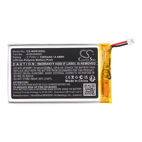 Batterie 1200mAh AHB404066 Pour Neeo  Control 4 NE-RMT - Photo 1 sur 6