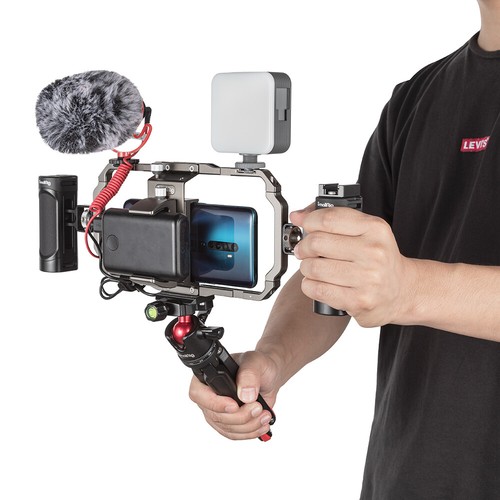 SmallRig Phone Video Rig Kit for iPhone, Smartphone/Camera, Phone Stabilizer Rig - Picture 10 of 11