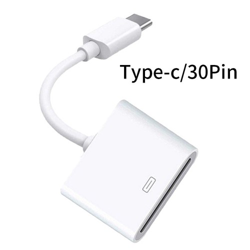 30Pin to USB C adapter,30-Pin Female to USB 3.1 Type C Male USB-C Adapter Cable - Photo 2 sur 6