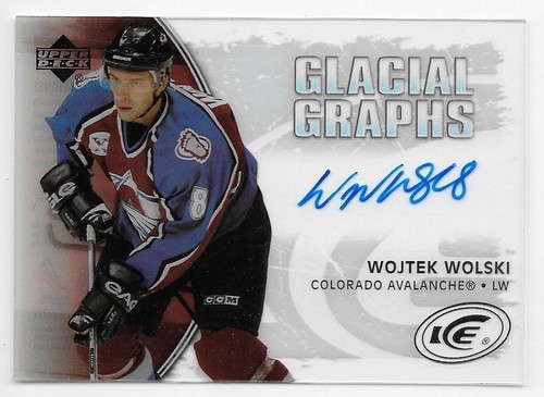 05/06 UPPER DECK ICE GLACIAL GRAPHS AUTOGRAPH Hockey (#GGAF-GGZP) U-Pick List - Picture 12 of 12