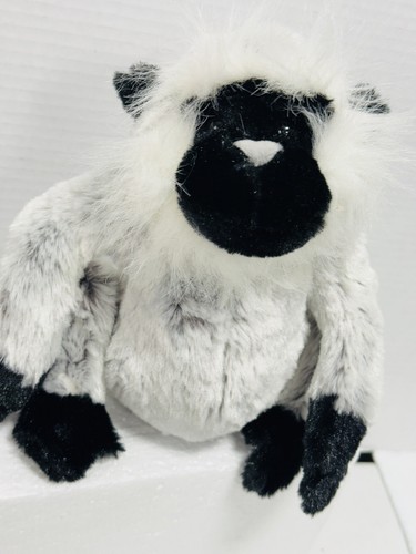 Ganz Webkinz Grey Langur Monkey HM226 Plush Stuffed Animal Toy No Code 8” - Picture 2 of 11