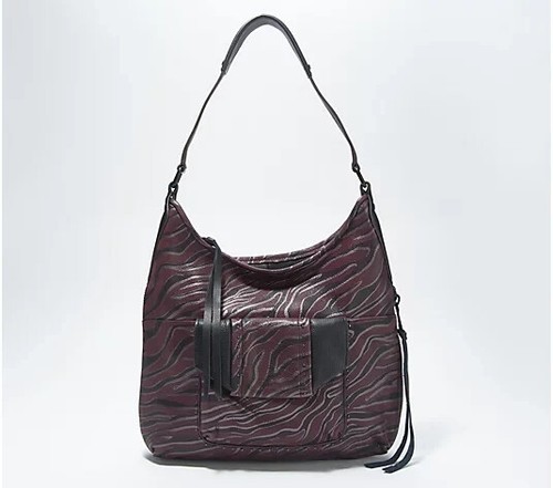 AIMEE KESTENBERG LEATHER HOBO WITH FRONT POCKET ,STYLE WHEN IN MILAN - Picture 2 of 17
