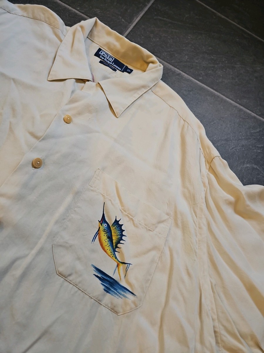 instincts 様 90〜’s Ralph Lauren rayon Vintage 1990s Polo Sport Ralph Lauren Rayon Blend Racing