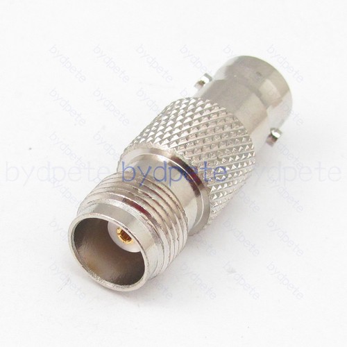 BNC female to TNC female Straight Connector Converter Adapter 50ohm Coax Coaxial - Picture 4 of 8