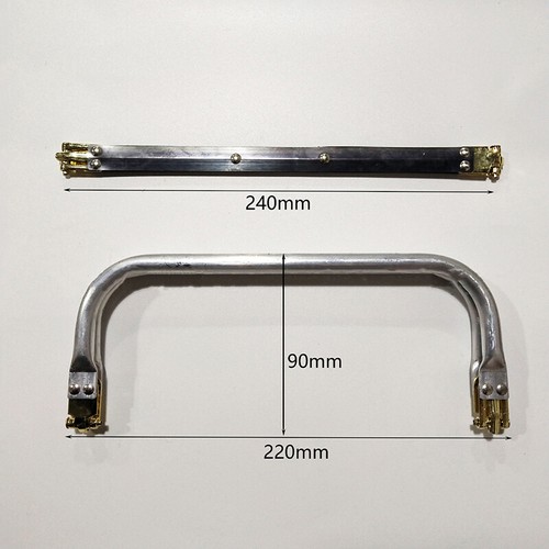 16-30 Cm Taschenrahmen Für Arzthandtaschenrahmen Metall-Aluminiumrohrrahmen C8 - Bild 3 von 20