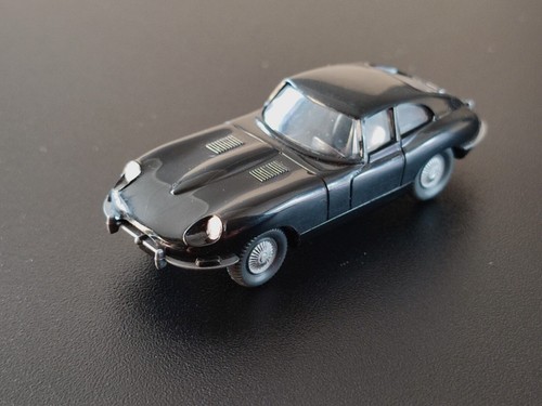 Jaguar Typ E Black. Wiking Modellbau Micro 1:87 Rare - Picture 8 of 9