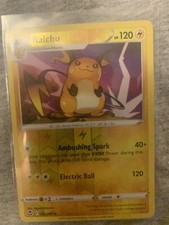 Pokémon TCG Raichu Sword & Shield - Silver Tempest 050/195 Reverse Holo Uncommon