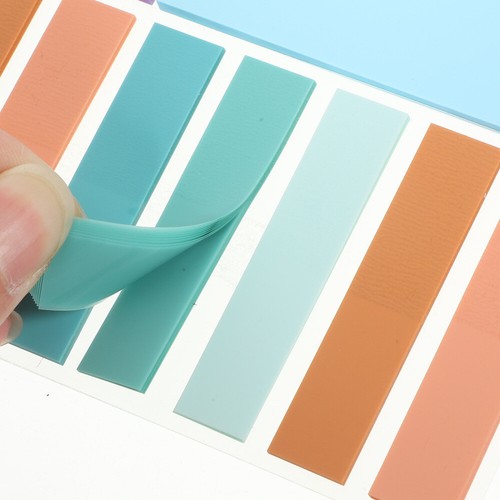 Set of 2 Transparent Expo Markers Dry Erase Reading Book Index - Picture 3 of 12