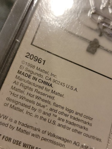 VTG NIP Hot Wheels Special Edition VW Racing Drag Bus - Picture 8 of 11