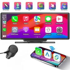 10.26 Portable Apple CarPlay Android Auto 2K Touch Screen Car Radio BT Stereo