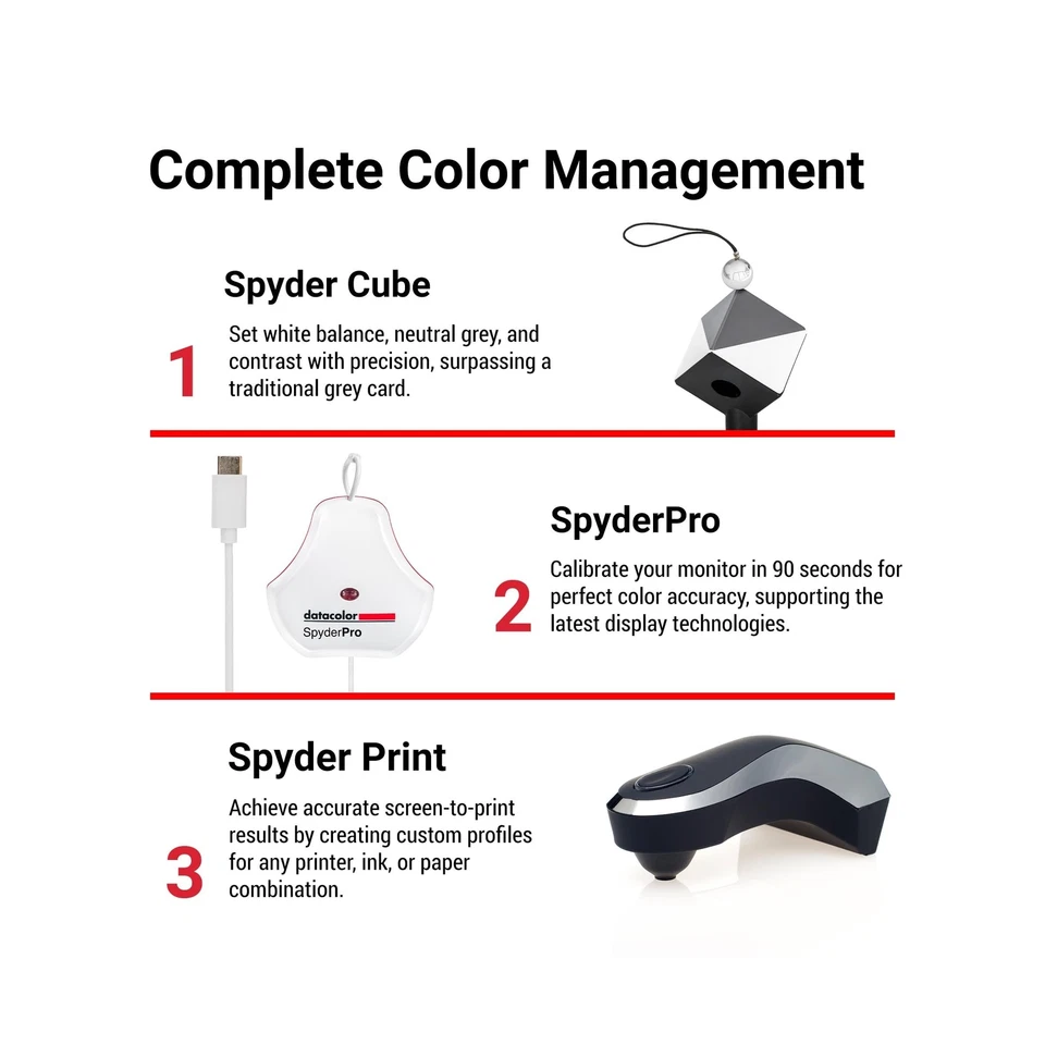 Datacolor Spyder Print Studio: Ultimate Kit for Complete Photo Color Manageme... - Image 3 of 4