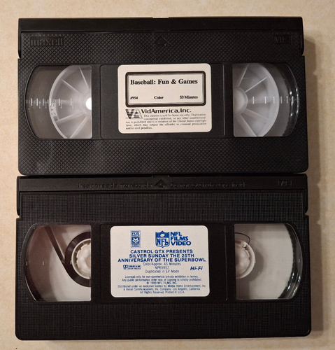 Vintage Sports VHS Lot Football Basketball Baseball Hockey Olympics Illustrated - Picture 10 of 10