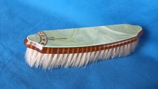 VINTAGE DRESSER SET BRUSH~Jade Pearl~stone accents