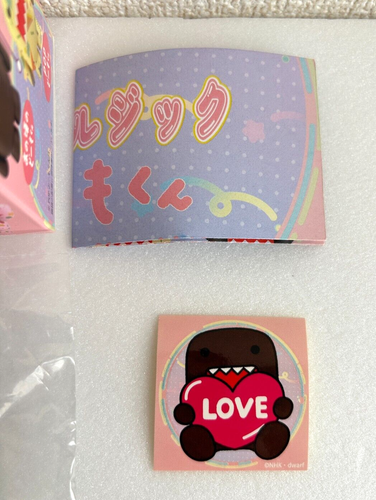 NHK mascot Character Japan Domo Kun Action Figure Toy. with extra stickers. - Picture 3 of 13