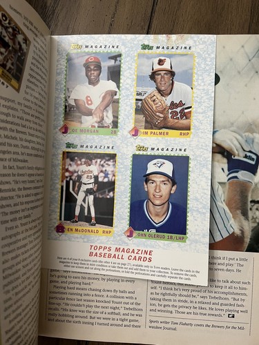 Vintage TOPPS Magazine lot of 2. 1990. Ken Griffey Jr. Nolan Ryan - Picture 5 of 5