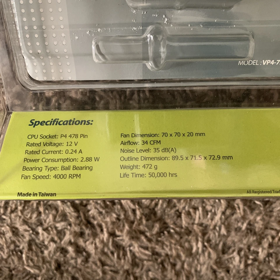 vantec CPU Cooling Fan - Image 3 of 3