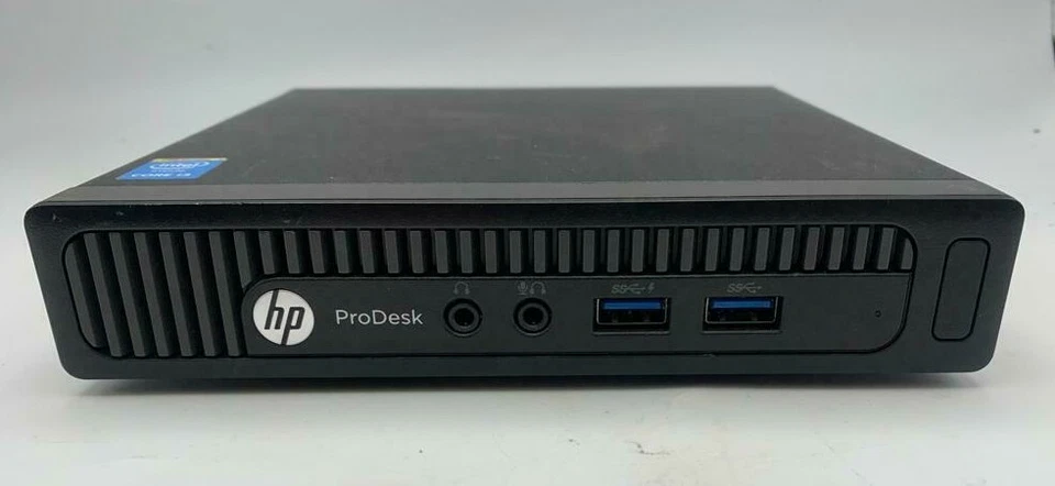 HP ProDesk 600 G1 DM, i3-4160T, 4GB RAM, 128GB SSD, WIN10 (OFFERS WELCOME) - Image 2 of 4