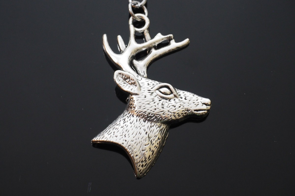 Large Deer Buck Head Antler - Sportsman Hunting Hunter Outdoorsman