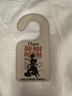Disney Tower Of Terror Hollywood Tower Hotel Do Not Disturb Disney Door Hanger