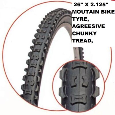 chunky mountain bike tyres