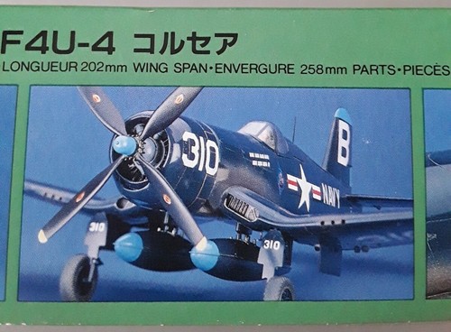 NEU Hasegawa Vought F4U-4 Corsair Modellbausatz.  Maßstab 1/48. Fabrikversiegelte Teile. - Bild 5 von 12
