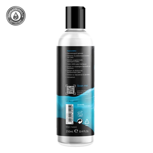 EASY GLIDE Latex Dressing Latex Anziehhilfe Latex Pflege Dermatologisch getestet - Bild 3 von 4