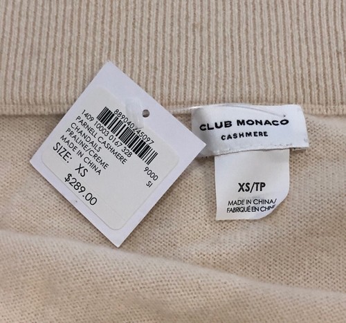 Club Monaco Kaschmirpullover XS extra klein - Bild 5 von 5